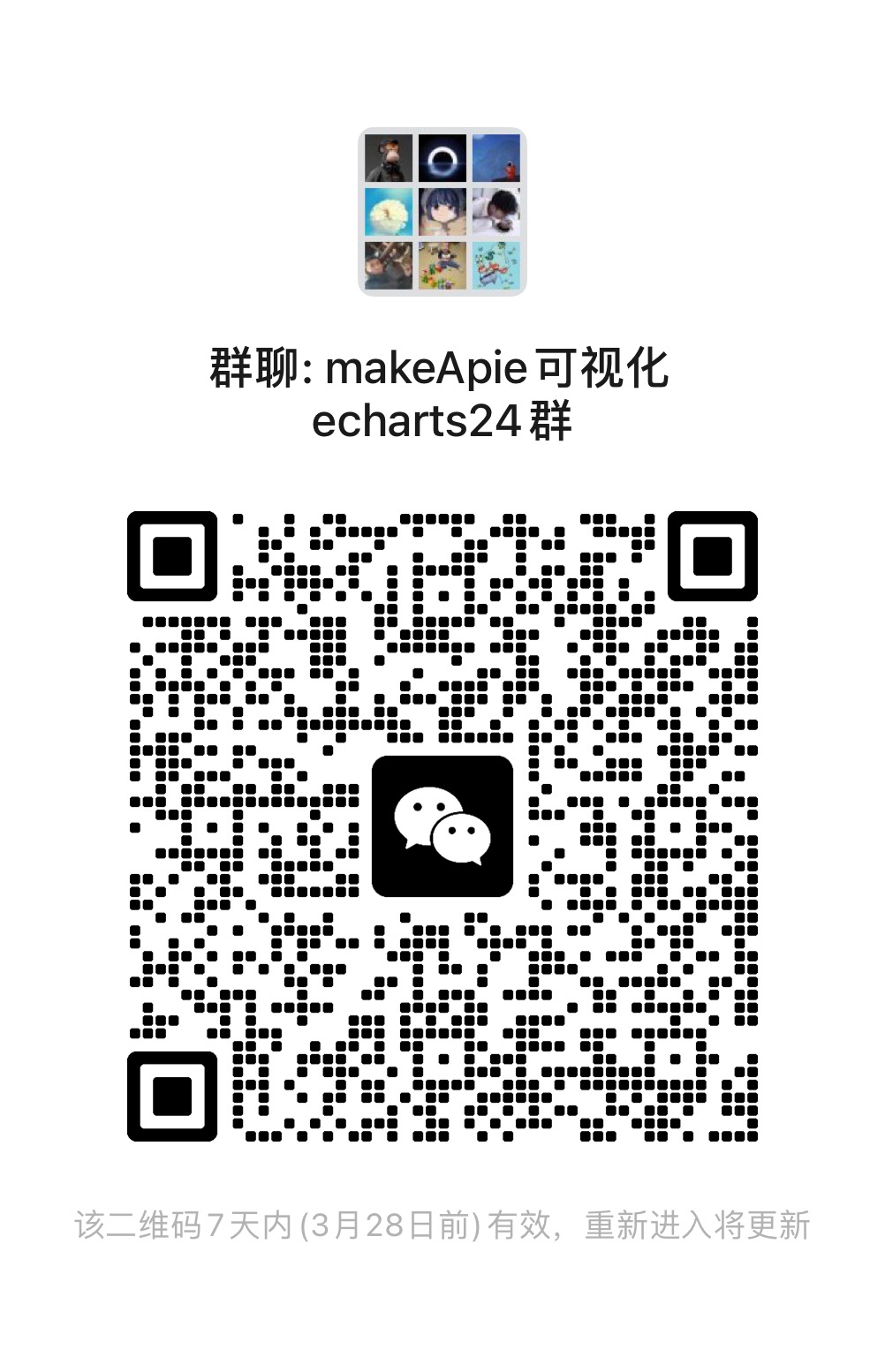 makeApie可视化echarts24群