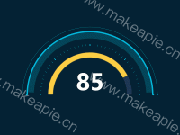 环形进度 - category-work,polar,series-custom,series-gauge,series-pie,tooltip