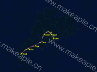 map - category-work,geo,series-effectScatter,series-lines