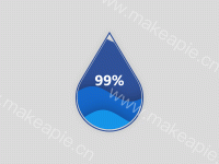 水滴图 - category-work,series-liquidFill