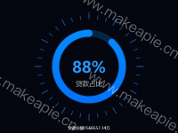 环状百分比图 - category-work,polar,series-bar,title,tooltip