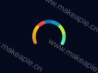 半圆形圆角 - category-work,legend,polar,series-bar,toolbox,tooltip