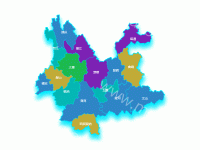 仿3D 地图 - category-work,geo,legend,series-effectScatter,series-map,title,tooltip,visualMap