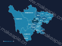 地图下钻+数据映射 - category-work,series-map,tooltip,visualMap