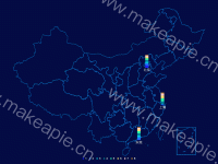 地图--柱状图 - category-work,geo,grid,legend,series-bar,tooltip