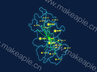 安徽省 - category-work,geo,legend,series-effectScatter,series-lines,series-map,series-scatter,title,tooltip,visualMap