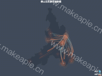 佛山五区跨区通勤图 - axisPointer,category-work,geo,legend,series-effectScatter,series-lines,title