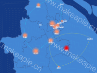 geo - category-work,geo,series-effectScatter,series-lines,series-map
