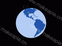 3dMap - category-work,globe,series-lines3D,series-scatter3D,tooltip