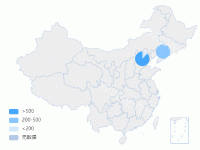 map地图饼图 - category-work,geo,tooltip,visualMap