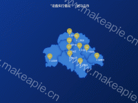 “设备实行情况” - 驻马店市 - category-work,geo,legend,series-map,series-scatter,title,tooltip,visualMap