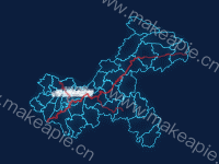 地图+河流线+园区面 - category-work,geo,series-lines