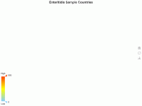 Enteritidis Sample Countries - category-work,series-map,title,toolbox,tooltip,visualMap