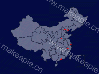 地图上添加图表 - category-work,geo,grid,series-bar