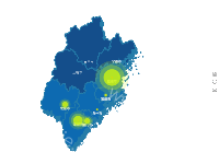 地图 - category-work,geo,legend,series-effectScatter,series-map,title,toolbox,tooltip,visualMap