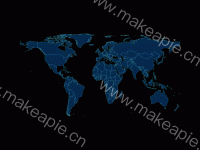 世界地图 - category-work,geo,visualMap