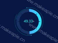 动画进度条 - category-work,legend,series-custom,series-gauge,series-pie,title