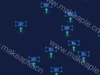 广西地图 - category-work,geo,legend,markPoint,series-effectScatter,series-map,series-scatter,tooltip