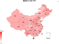 四章空间分析图 2010 - category-work,series-map,title,toolbox,tooltip,visualMap