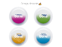Design elements✍ - category-work,series-liquidFill,series-pie,title