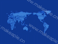 调整地图位置 - category-work,geo,series-effectScatter,series-scatter,title,tooltip