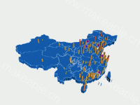  - category-work,geo3D,series-bar3D,series-scatter3D,title,tooltip,visualMap