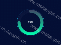 圆角圆环 - category-work,polar,series-bar,title