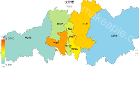 长沙市 - category-work,series-map,title,toolbox,tooltip,visualMap