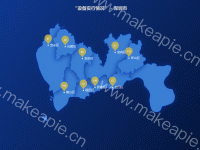 “设备实行情况” - 深圳市 - category-work,geo,legend,series-map,series-scatter,title,tooltip,visualMap