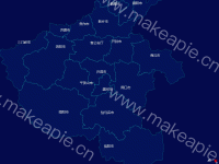 河南地图 - category-work,geo,legend,series-map,series-scatter,title,tooltip,visualMap