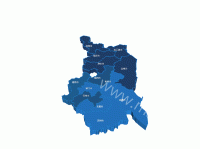 3d地图demo - category-work,series-map3D,visualMap