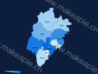 简单地图 - category-work,legend,series-map,visualMap