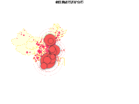 全国地级市房价分布 - category-work,geo,legend,series-effectScatter,series-scatter,title,tooltip