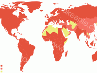  圣诞老人经过的国家 - category-work,series-map,visualMap