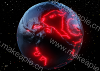 Animating Contour on Globe - category-work,globe