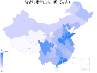 各省年末常住人口数（万人） - category-work,geo,series-map,title,toolbox,tooltip,visualMap
