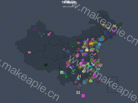 150种path - category-work,geo,series-scatter,title,tooltip