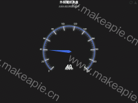 外刻度仪表盘 - category-work,series-gauge,title,toolbox,tooltip
