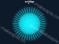 极坐标双数值轴 - category-work,legend,polar,series-line,title,tooltip