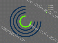 四分之三当做一的饼状图 - category-work,legend,series-pie,tooltip