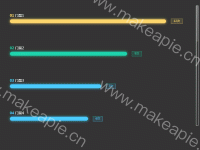 滚动横向柱状图 - category-work,dataZoom,grid,series-bar,title,tooltip