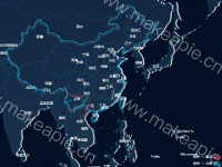 模拟3D地图 - category-work,geo,legend,series-map,tooltip