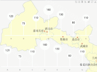 背景图+柱图+散点图 - category-work,dataZoom,grid,series-bar,series-scatter,title,toolbox