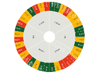 旭日图 - category-work,series-sunburst