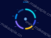 特效圆环-流光光圈 - category-work,graphic,series-pie,title