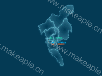 华南理工大学校区地址 - category-work,geo,series-effectScatter,series-lines