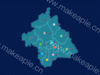 地图 - category-work,geo,series-effectScatter,series-scatter,tooltip