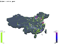 3d地图测试配色 - category-work,geo3D,series-bar3D,series-lines3D,series-scatter3D,title,tooltip,visualMap