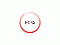 90% - category-work,series-pie,title