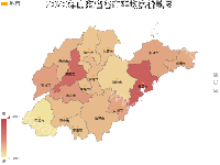 2020年山东省各市平均房价地图 - category-work,legend,series-map,title,toolbox,visualMap